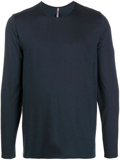 Arc'teryx Crew Neck Knitted Top In Blue