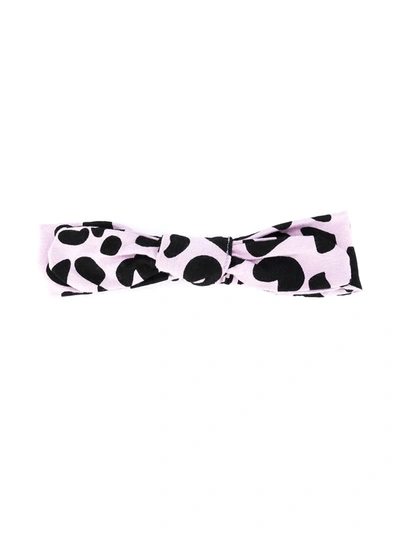 Wauw Capow Kids' Molly Leopard Print Headband In Purple