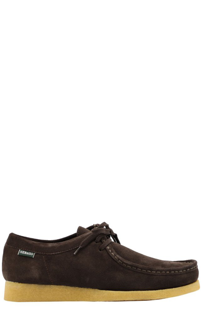 Sebago Flat Shoes Dark Brown - Atterley