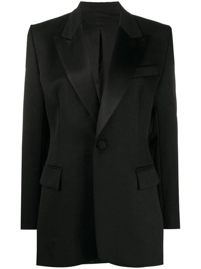 Ami Alexandre Mattiussi Single-breasted Tailored Jacket In Black