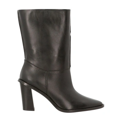 Kenzo K-line High Heeled Mid Boots In Black