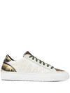 P448 Soho Sequin Low Top Sneaker In Clam