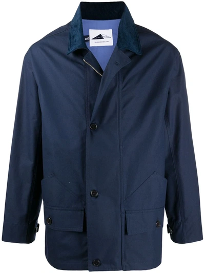 Anglozine Colony Lightweight Jacket In Blue