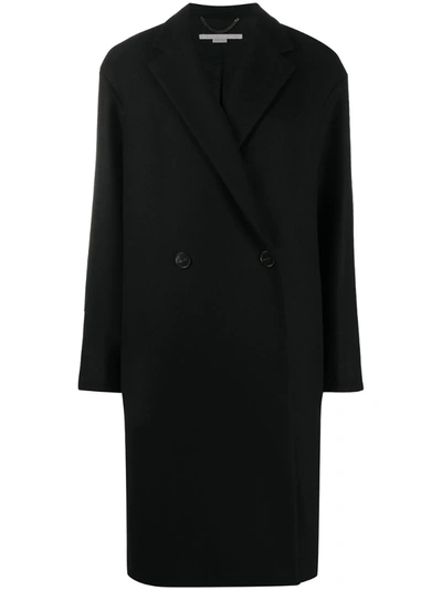 Stella Mccartney Black Woman Blackwood Oversize Coat