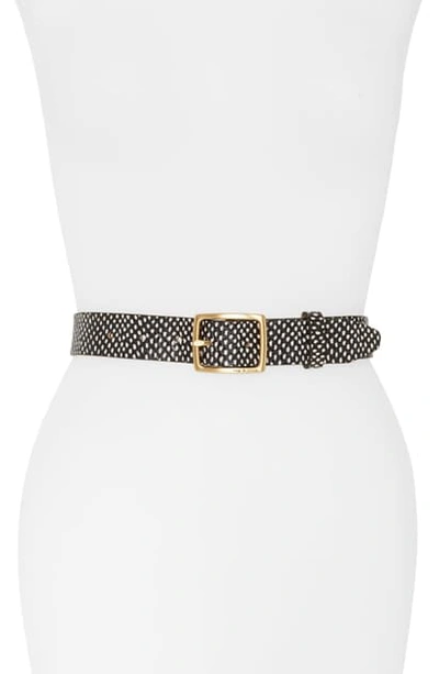 Rag & Bone Boyfriend Belt In Black White