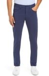 Rhone Slim Fit Five Pocket Pants In Steel Blue