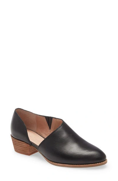 Madewell The Lucie Bootie In True Black Leather