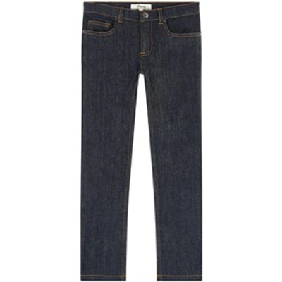 Bonpoint Kids' Mid-rise Slim-fit Jeans In Blue | ModeSens