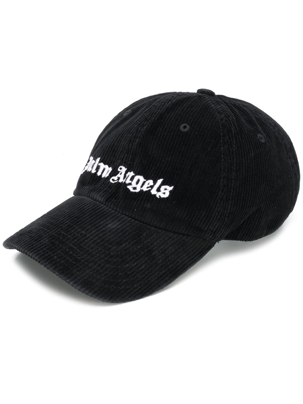 Palm Angels Adjustable Men's Cotton Hat Baseball Cap Logo In Black ...