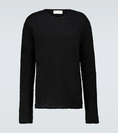 Alyx Oversized Mohair Sweater In Black