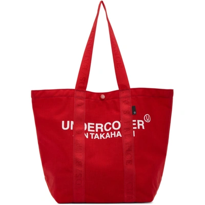 Undercover Red Small Logo Tote