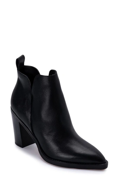 Dolce Vita Shannon Bootie In Black Leather