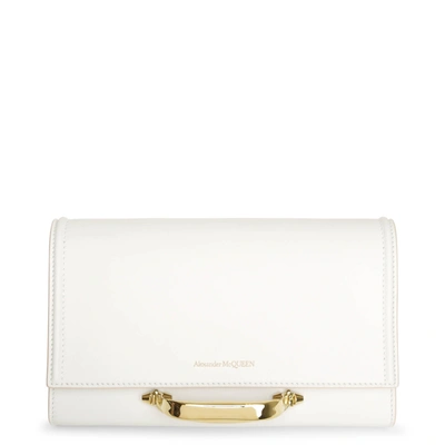 Alexander Mcqueen The Story Small Ivory Crossbody Bag