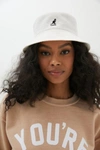 Kangol Bermuda Bucket Hat In White