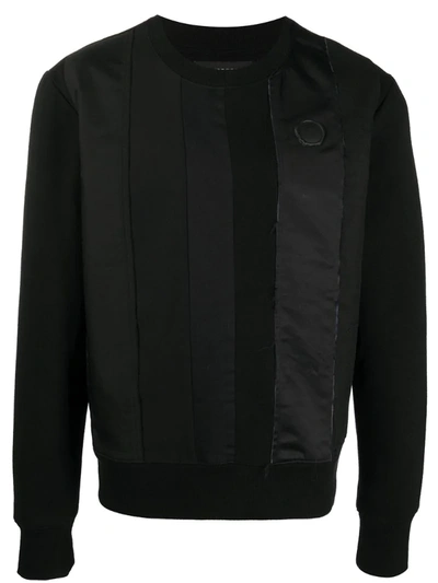 Viktor & Rolf Mix Stripe Sweatshirt In Black