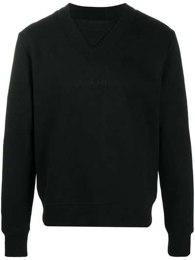 Viktor & Rolf Plain Basic Sweatshirt In Black