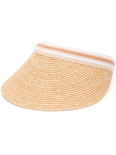 Helen Kaminski Iconic Raffia Marina Hat In Brown