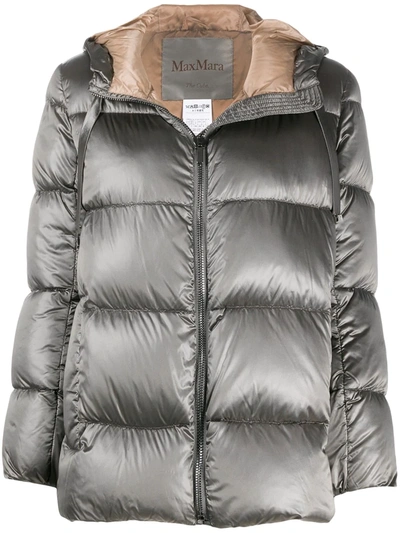 padded feather-down jacket