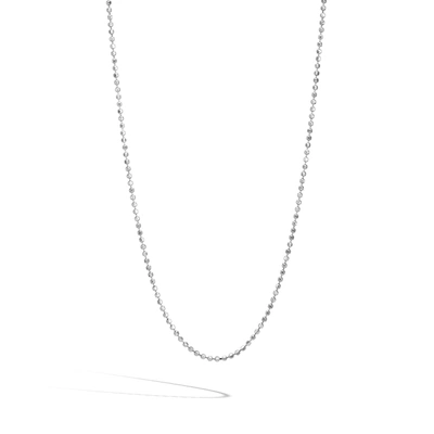 John Hardy Ball Chain 2mm Necklace In Silver