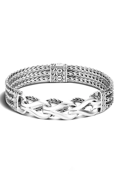 John Hardy Asli Classic Chain Link Triple Row Bracelet In Multicolor