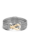 John Hardy Women's Classic Chain Asli-link Sterling Silver & 18k Yellow Gold Multi-row Bracelet In Silver And Gold