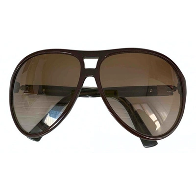Pre-owned Marc Jacobs Brown Sunglasses