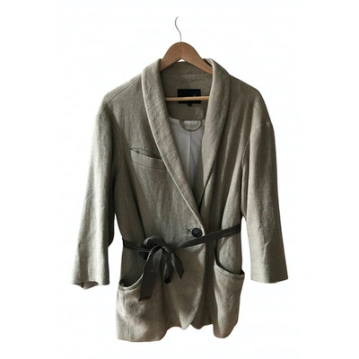 Pre-owned Isabel Marant Linen Blazer In Camel