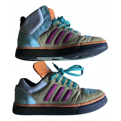 Pre-owned Adidas Originals High Trainers In Multicolour