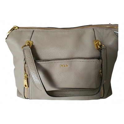Pre-owned Ralph Lauren Beige Leather Handbag