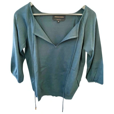 Pre-owned Vanessa Seward Turquoise  Top