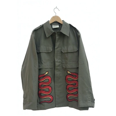 Pre-owned Topman Vest In Khaki