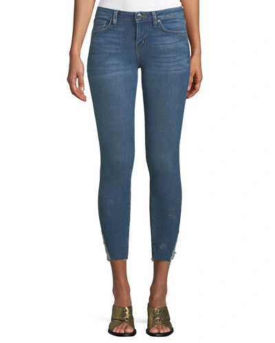Iro Jarod Cropped Mid-rise Skinny Jeans, Blue In Medium Blue