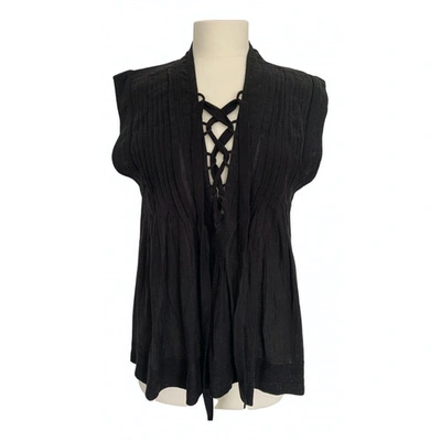 Pre-owned Isabel Marant Étoile Black Cotton Top