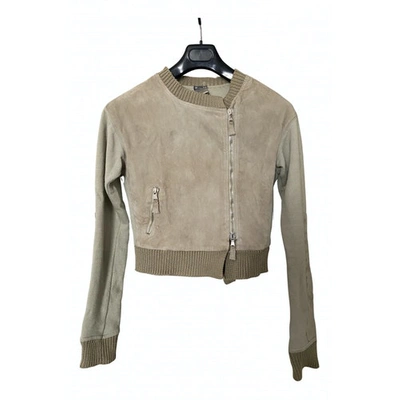 Pre-owned Kristensen Du Nord Leather Short Vest In Other