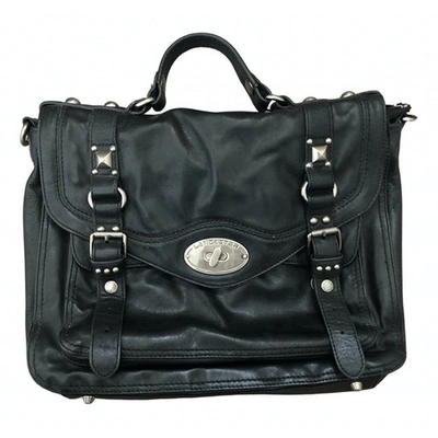 Pre-owned Lancaster Black Leather Handbag