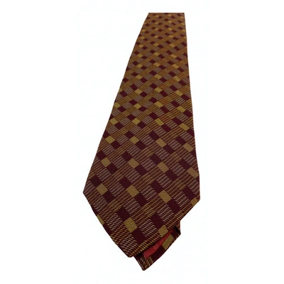 Pre-owned Harrods Silk Tie In Other