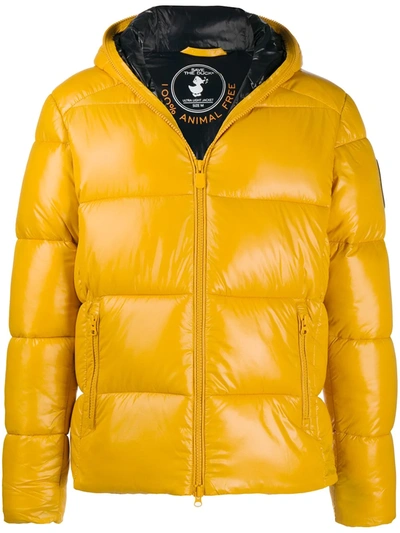Save The Duck Yellow Puffer Jacket