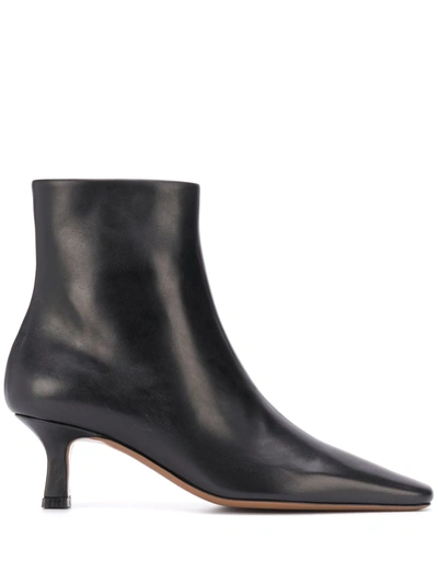 Neous Low-heel Ankle Boots In Black