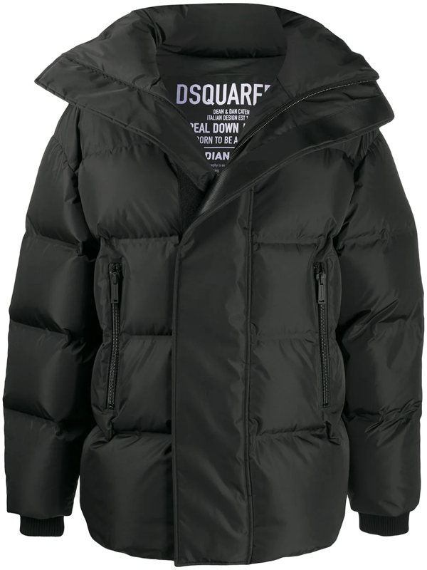 dsquared2 jacket black