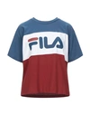 Fila T-shirt In Slate Blue