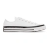 Moncler Genius 7 Moncler Fragment Hiroshi White Converse Edition Chuck 70 Low-top Sneakers In 002 White