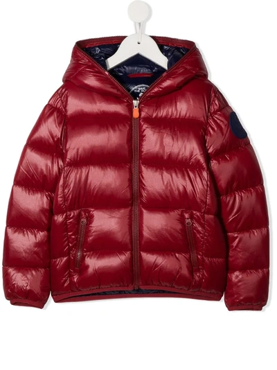 Save The Duck Red Lightweight Jacket Teen Kids