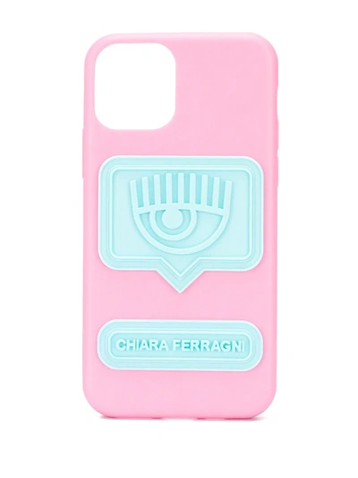 Chiara Ferragni Tag Like Iphone 11 Pro Case In Sm000 Light Pink
