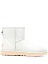 Ugg Classic Mini Ii Boots In Sky Grey Suede