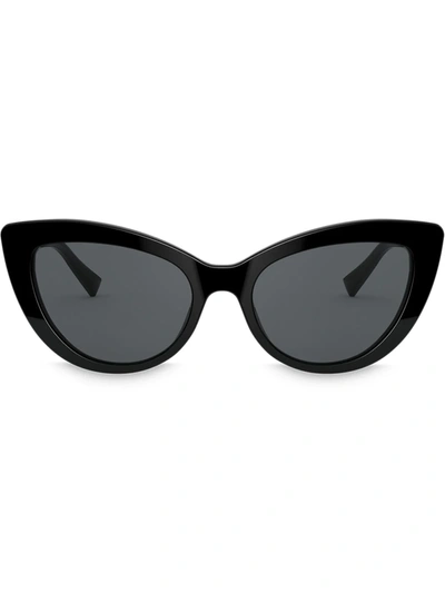 Versace Medusa Icon Cat-eye Frame Sunglasses In Grey