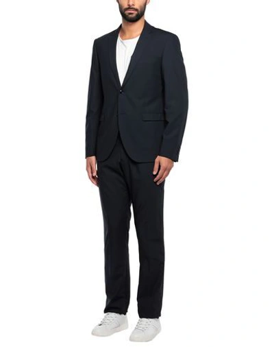 Alessandro Gherardi Suits In Dark Blue