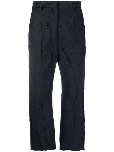 Mm6 Maison Margiela Trousers In Black