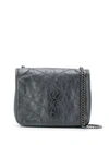 Saint Laurent Niki Crossbody Bag In Grey