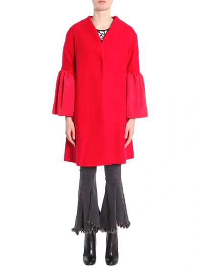 Jovonna "faye" Coat In Red