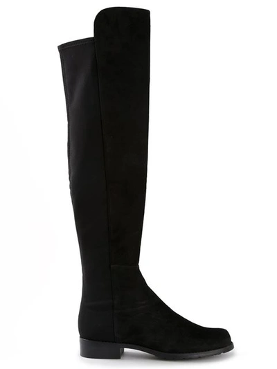 Stuart Weitzman 5050 Knee-high Boots In Black